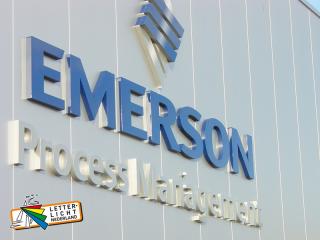 Gevelbelettering 3D doosletters Led